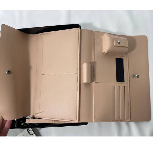 Steve Madden Womens Blush 2 Piece Card Case Travel Pouch Gift Set NEW - Picture 7 of 12